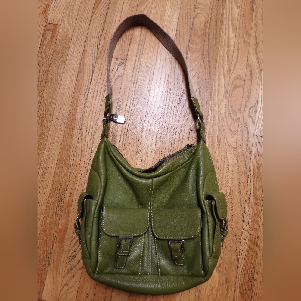 Tignanello Green Handbag NWT